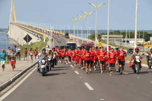 Corrida envolveu comunidade escolar de Iranduba e de Manaus.