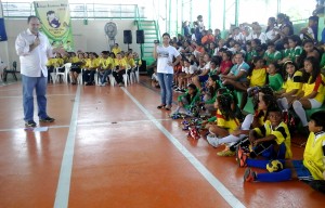 Secretário Rossieli Silva prestigiou a abertura dos Jogos.