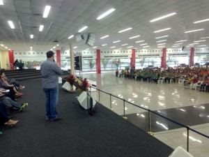 Secretário da Seduc, Rossieli Soares, participou da aula inaugural da pós-graduação. 