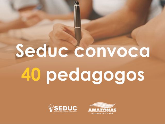 Pedagogos onvocação 40