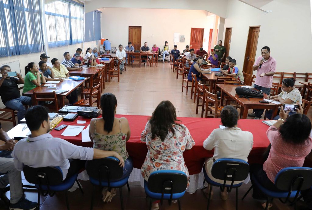 Reunião com lideranças Indígenas da Calha do Madeira_Foto_Euzivaldo Queiroz-Seduc (14)