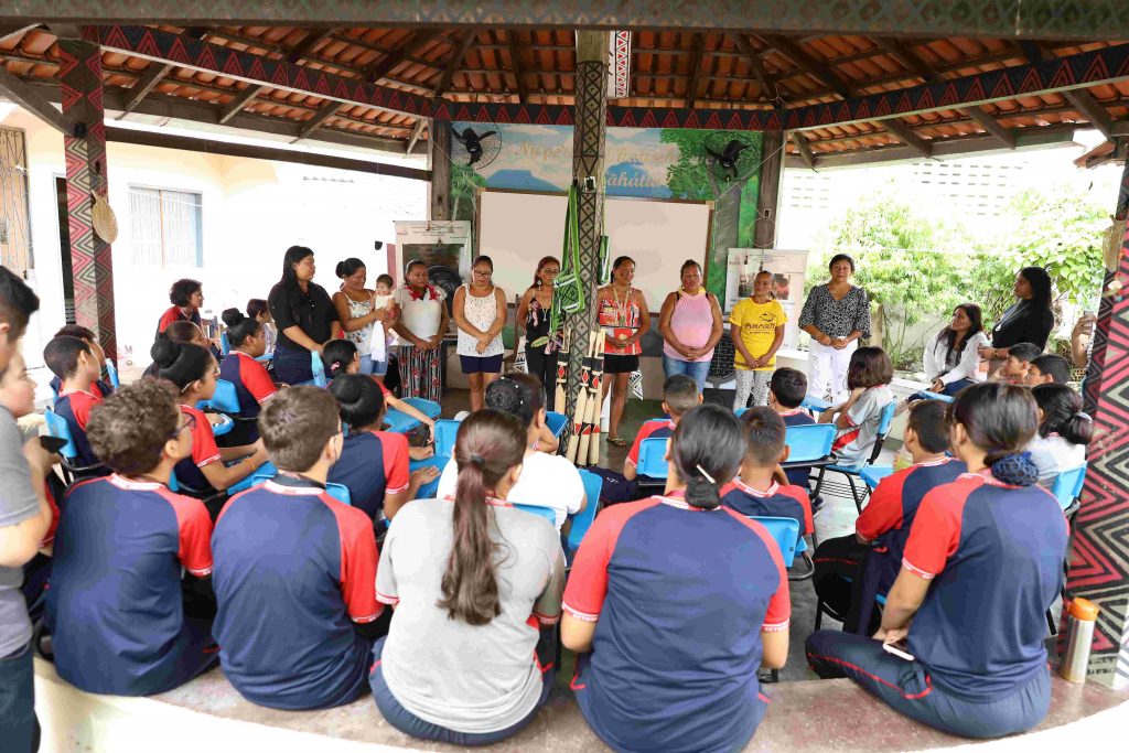 Educação_Educação_estudantes Ceti Elisa Bessa na Associação das Mulheres Indígenas do Alto Rio Negro_fotos_Eduardo Cavalcante_Am (108)