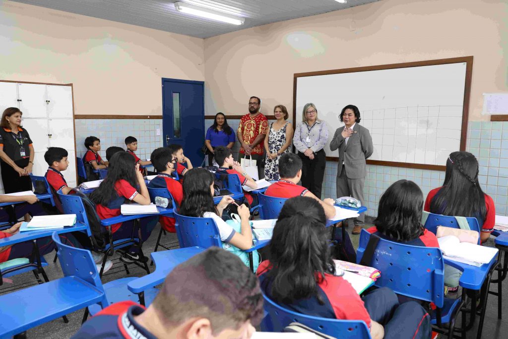 Educação_visita do diretor Alvaro Kanasiro e equipe Secretaria de Educaçã_Fotos_Eduardo Cavalcante_Seduc_Am (40)